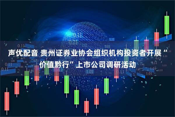 声优配音 贵州证券业协会组织机构投资者开展“价值黔行”上市公司调研活动